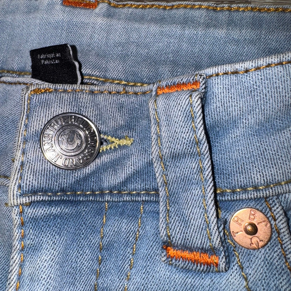 True Religion Jennie Curvy Mid Rise Skinny Jeans Size 28 - Picture 5 of 11